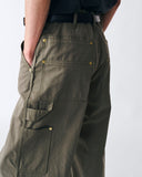 Cotton Satin Painter Pants