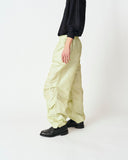 SILK WIDE LOOSE-FITTING PANTS