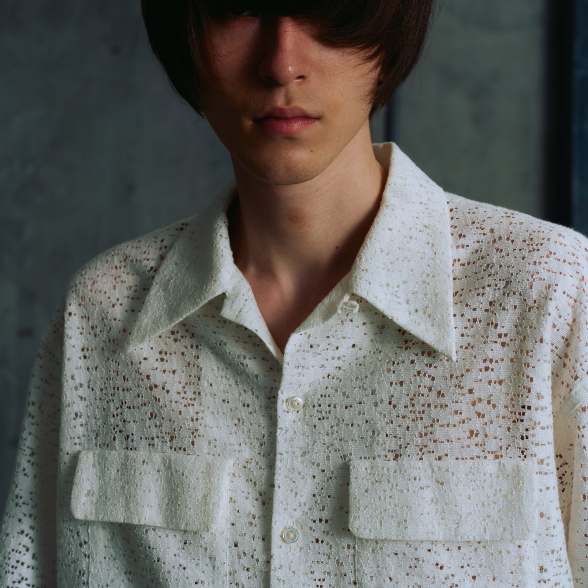 Sheer Lace Collar