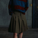 Utility Pleat Shorts